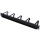 ExtraLink Organizer kabli 19" 1U (czarny) - 493062 - zdjęcie 3